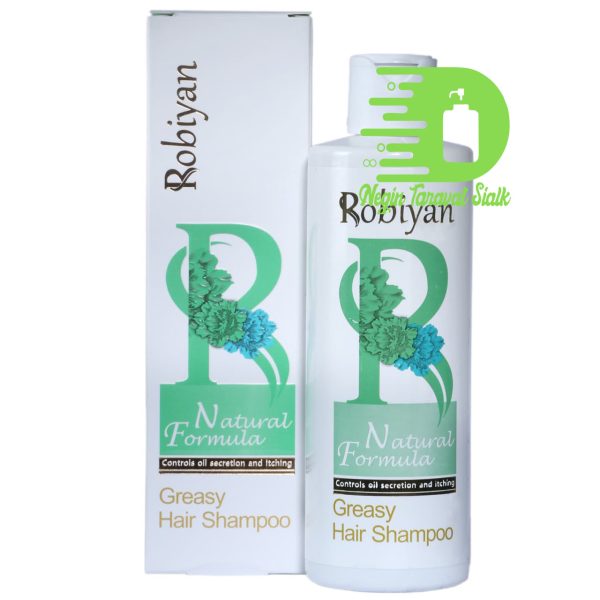 شامپو تقویت‌کننده و ترمیم‌کننده مو روبیان مدل Greasy