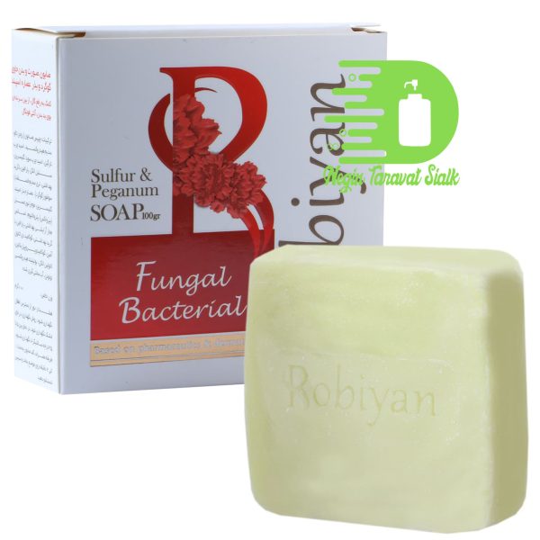 صابون صورت و بدن حاوی گوگرد و عصاره بذر اسپند روبیان