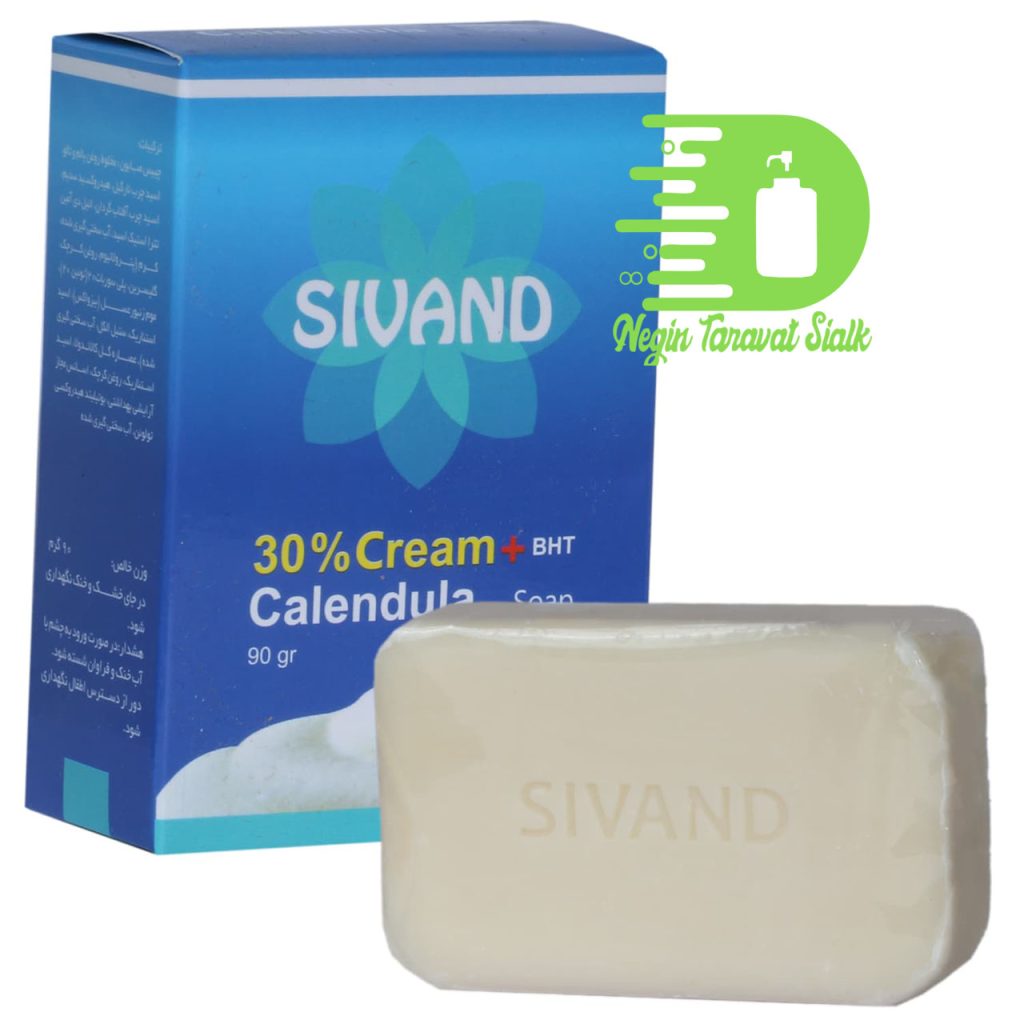 صابون کرم‌دار ۳۰ درصد کالاندولا سیوند