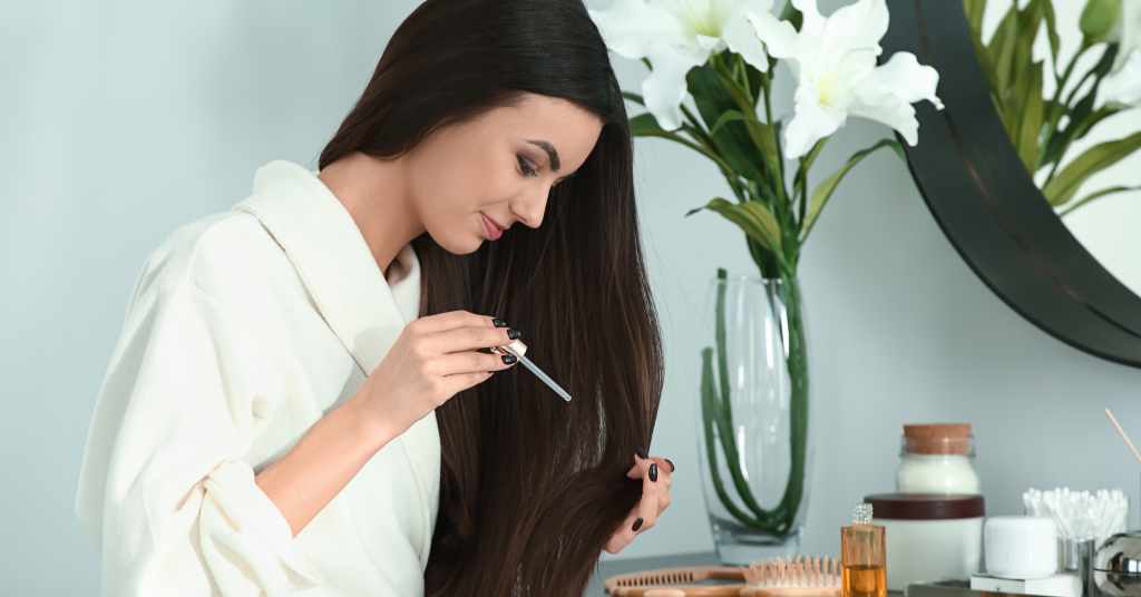 روش استفاده از سرم مو